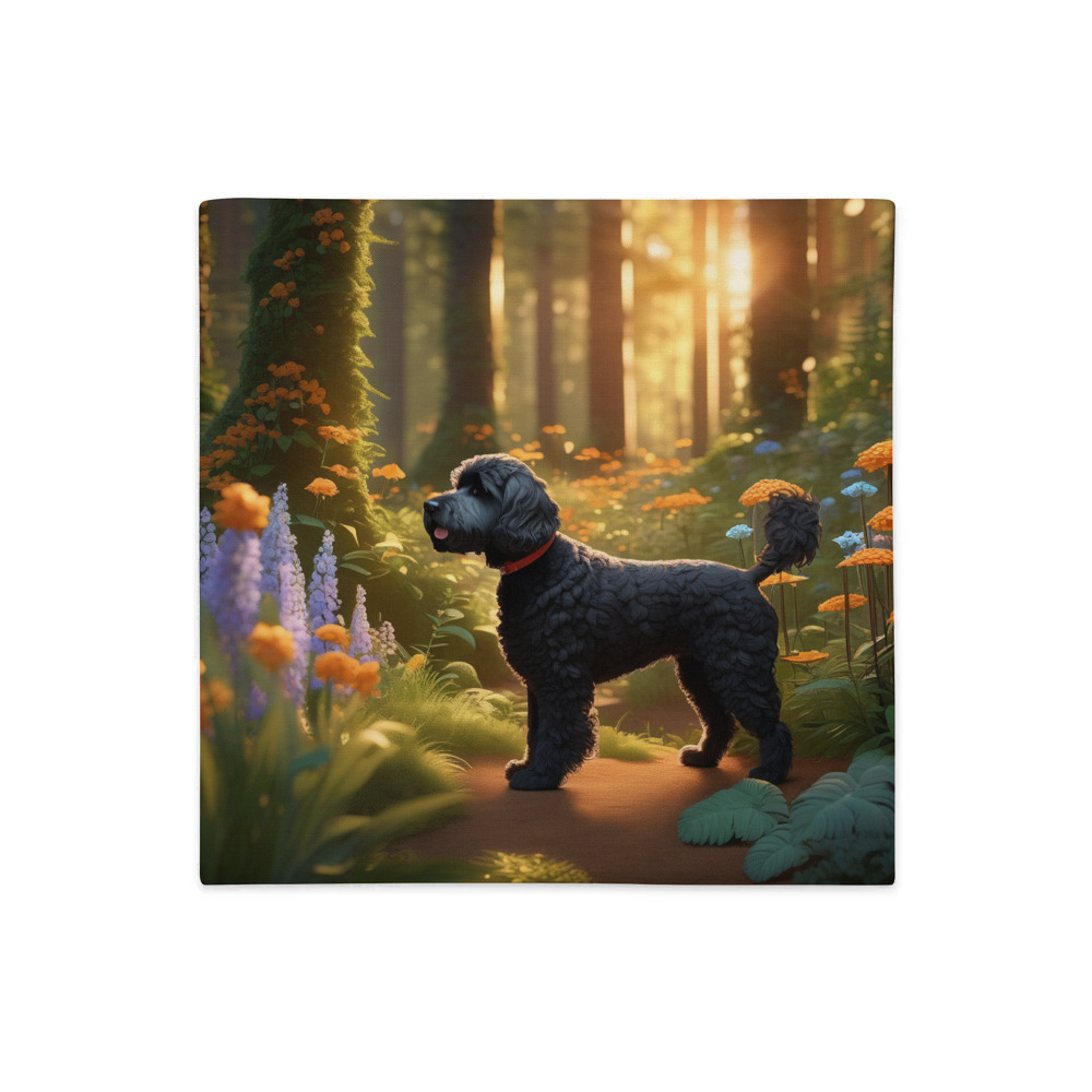 PugMug Custom Portuguese Water Dog Premium Pillow Case