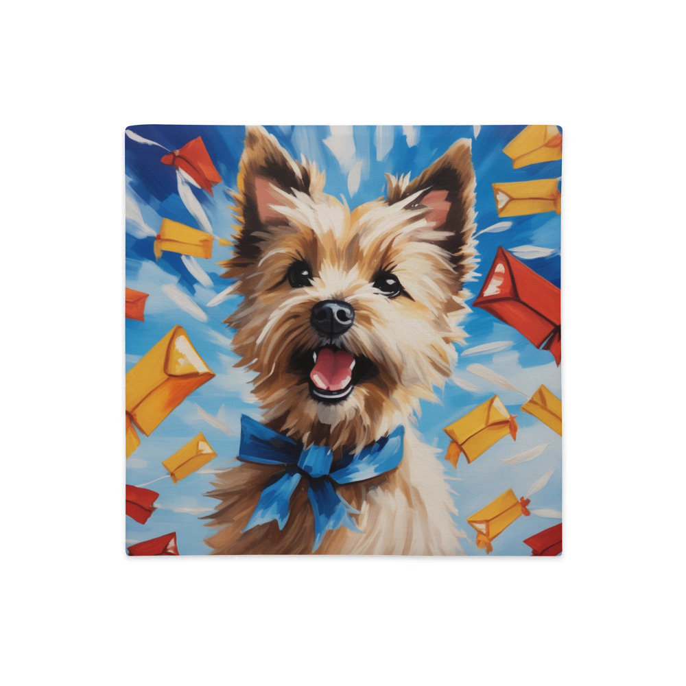 PugMug Custom Cairn Terrier Premium Pillow Case