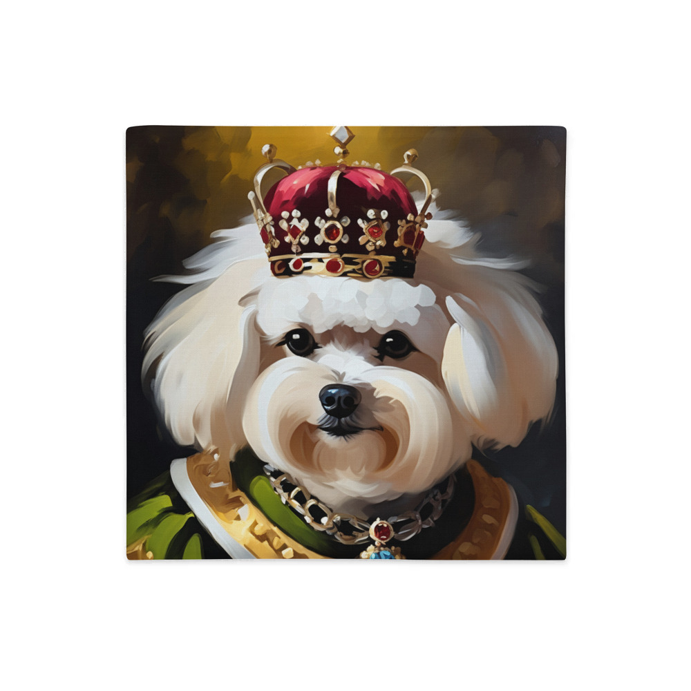 PugMug Custom Bichons Frise Premium Pillow Case