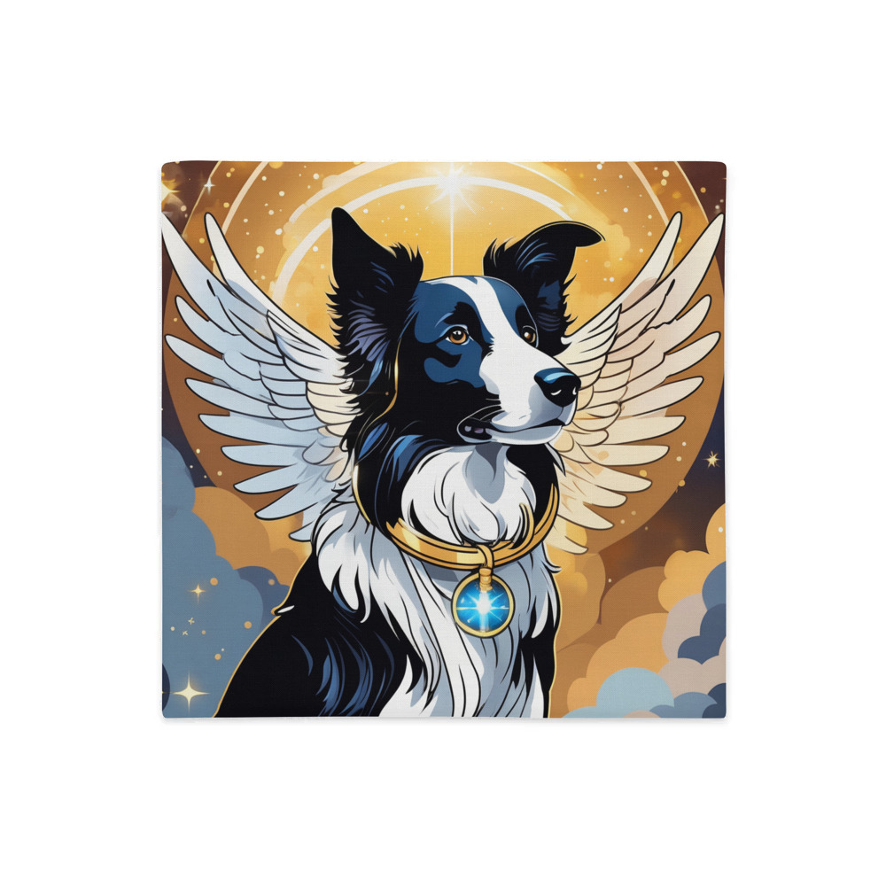 PugMug Custom Border Collie Premium Pillow Case