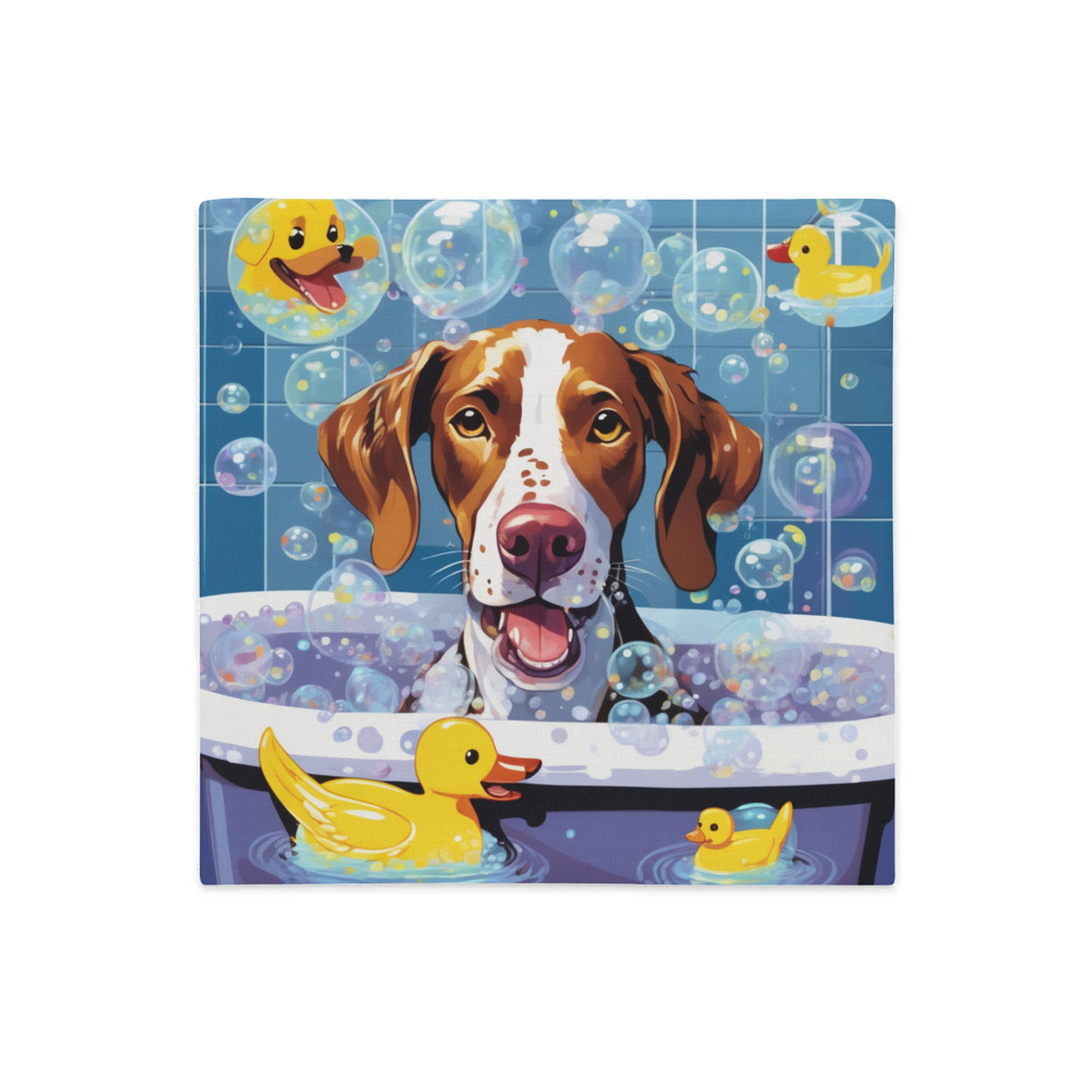 PugMug Custom Pointer Dog Premium Pillow Case