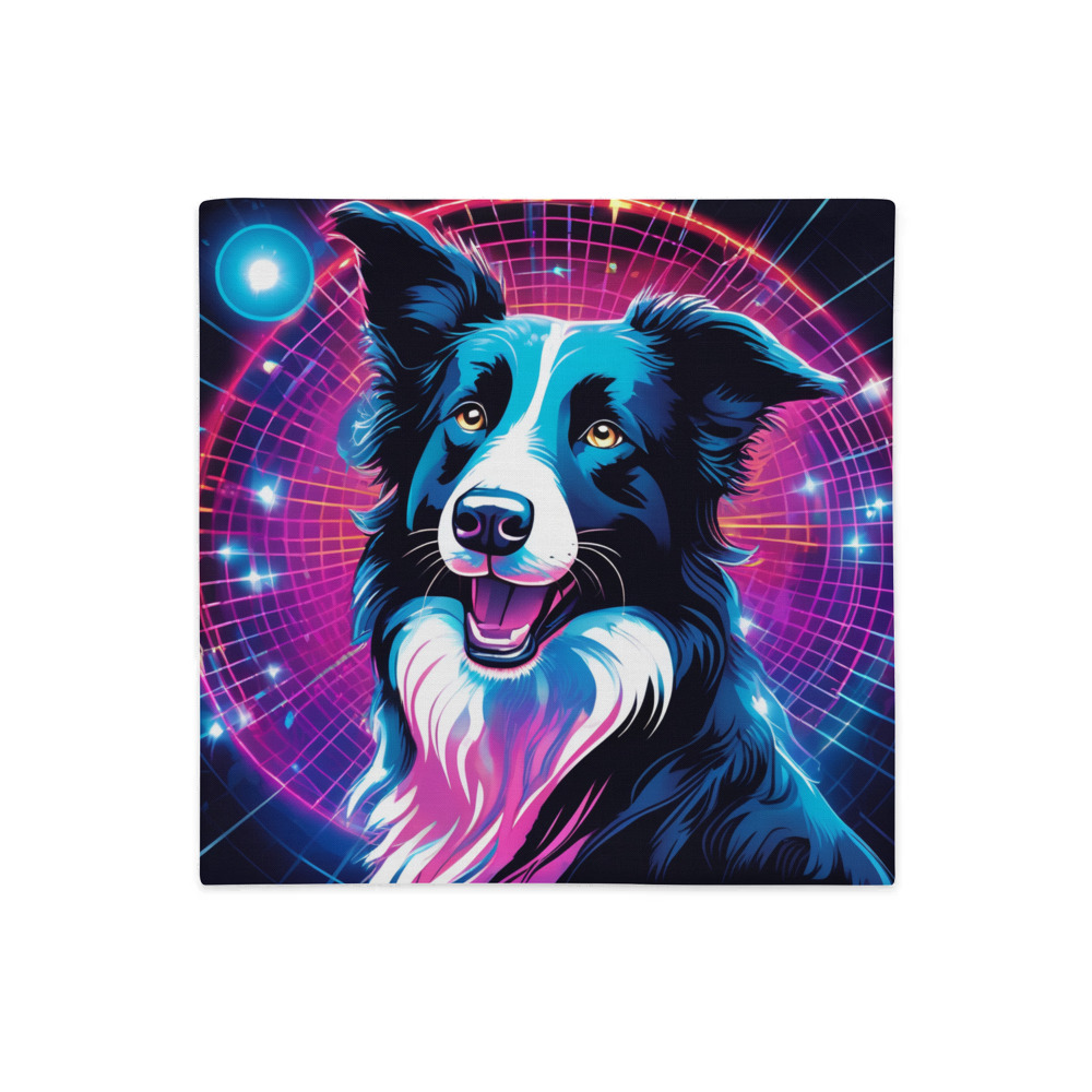 PugMug Custom Border Collie Premium Pillow Case