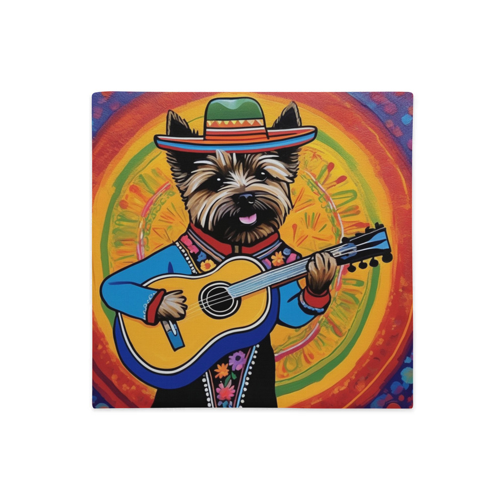 PugMug Custom Cairn Terrier Premium Pillow Case