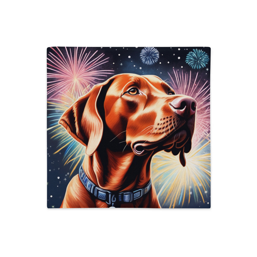 PugMug Custom Vizsla Premium Pillow Case