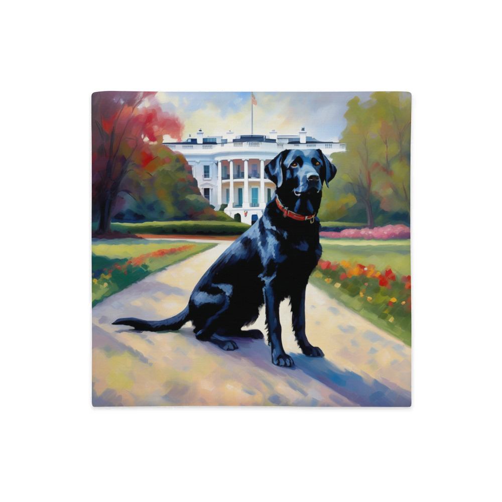 PugMug Custom Black Labrador Retriever Premium Pillow Case