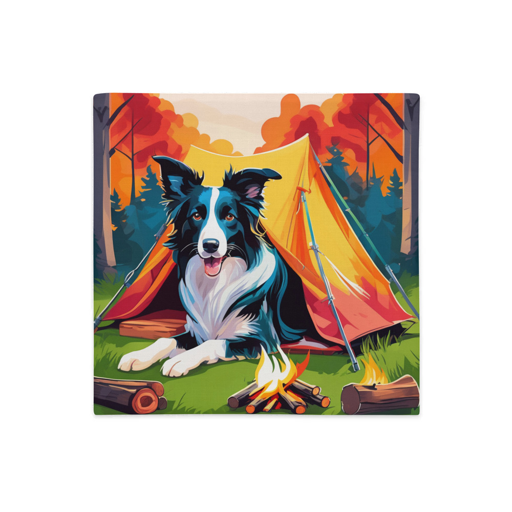 PugMug Custom Border Collie Premium Pillow Case