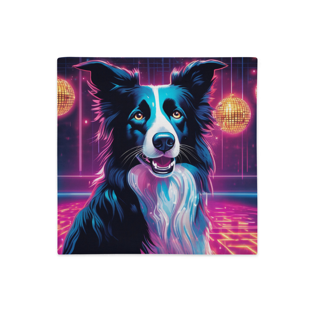 PugMug Custom Border Collie Premium Pillow Case