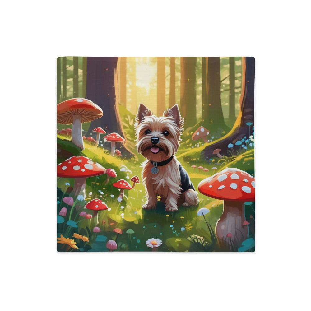 PugMug Custom Cairn Terrier Premium Pillow Case