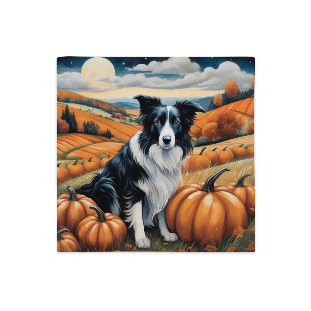 PugMug Custom Border Collie Premium Pillow Case