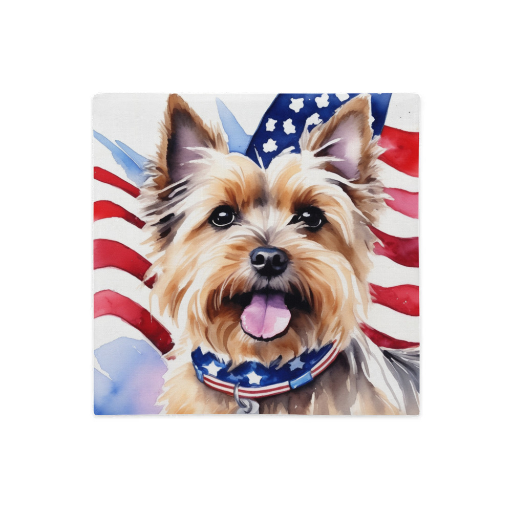 PugMug Custom Cairn Terrier Premium Pillow Case