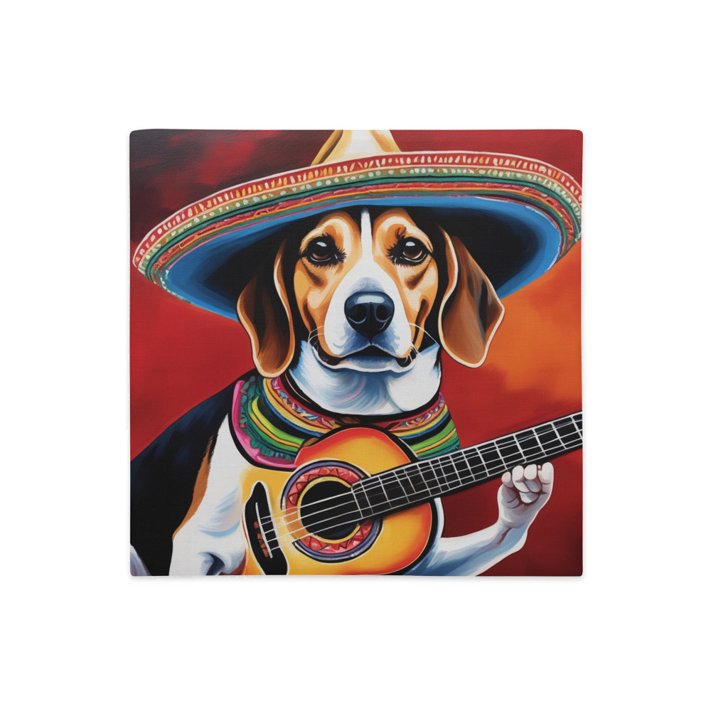 PugMug Custom Beagle Premium Pillow Case