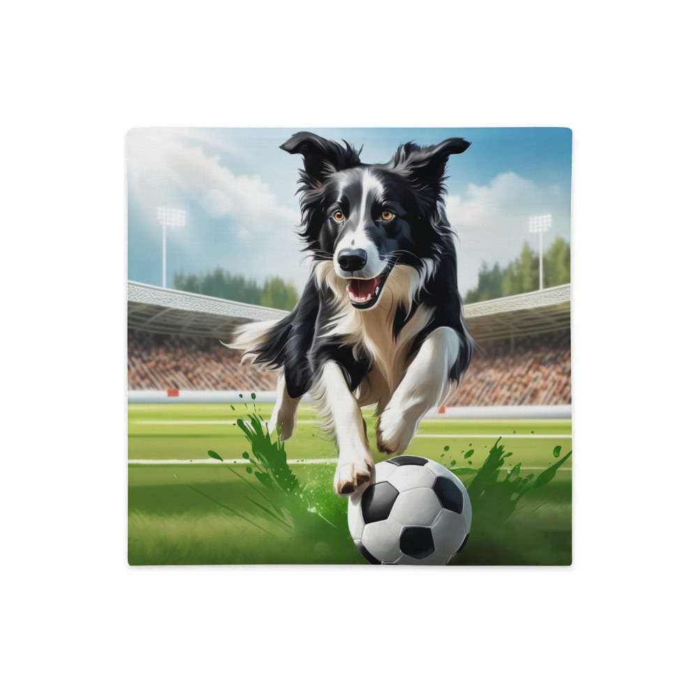 PugMug Custom Border Collie Premium Pillow Case
