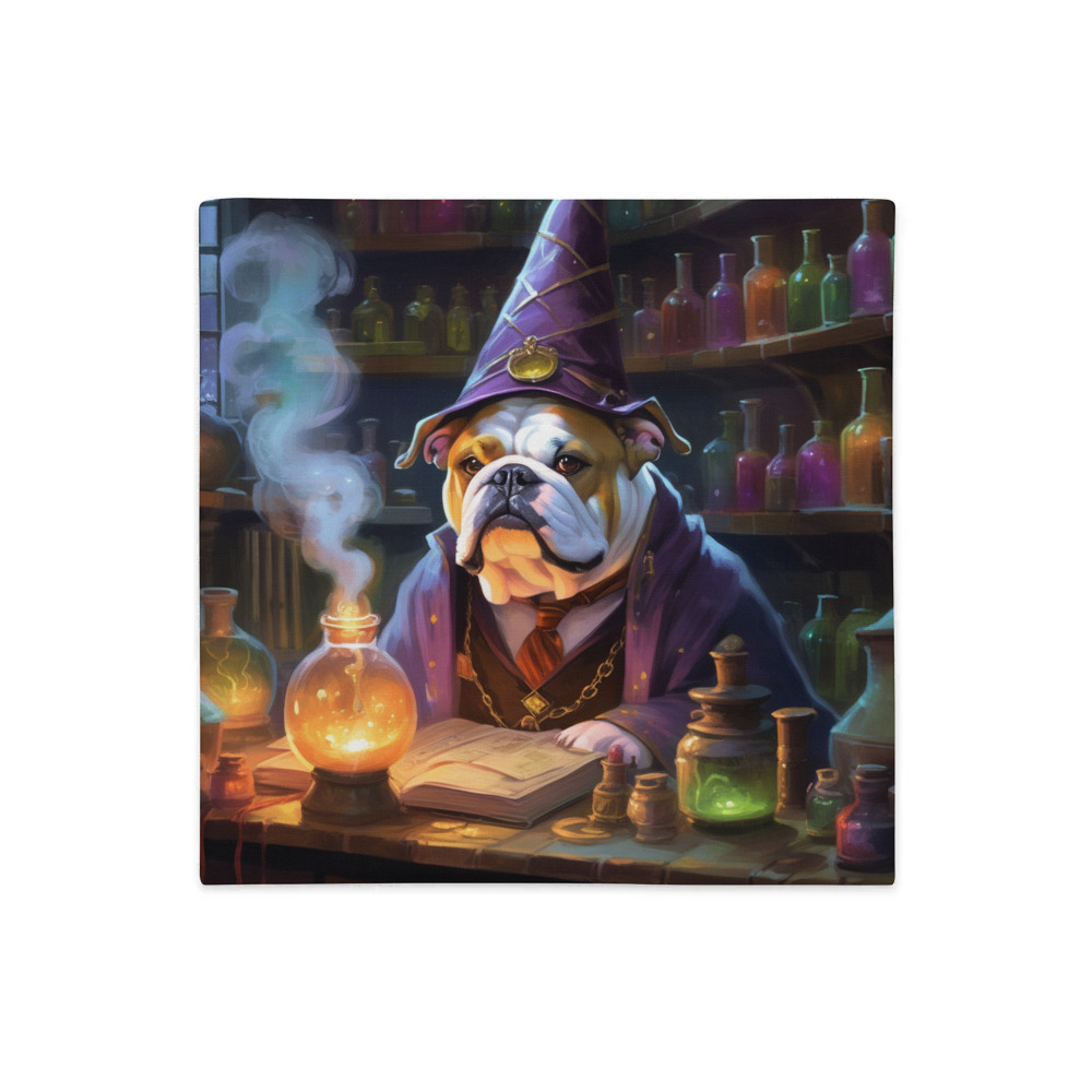 PugMug Custom Bulldog Premium Pillow Case