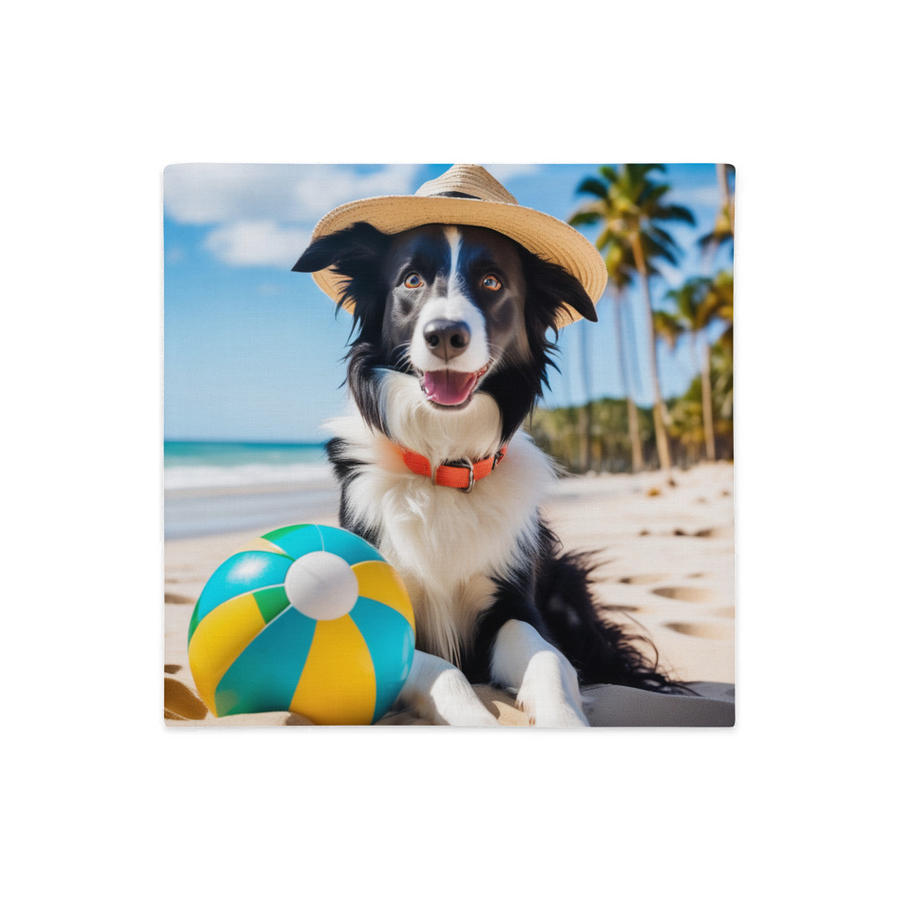 PugMug Custom Border Collie Premium Pillow Case