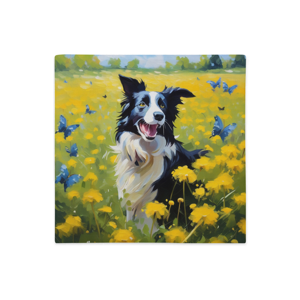 PugMug Custom Border Collie Premium Pillow Case