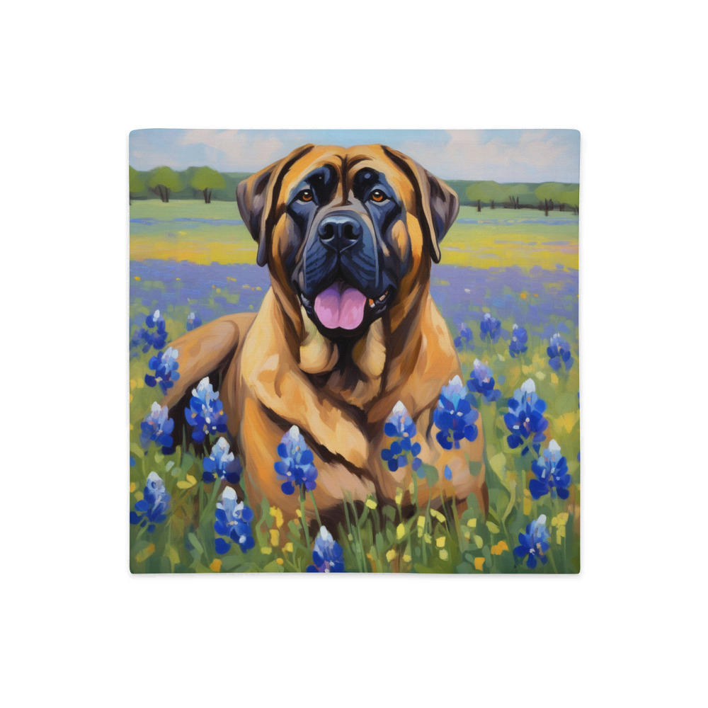 PugMug Custom Mastiff Premium Pillow Case