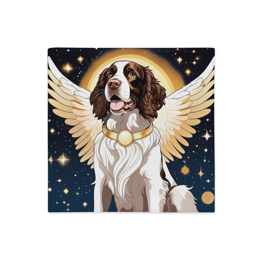 PugMug Custom English Springer Spaniel Premium Pillow Case