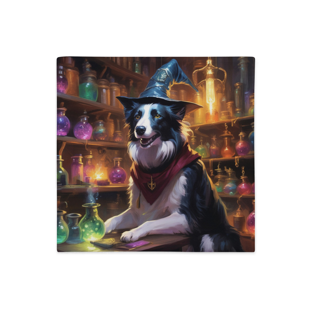 PugMug Custom Border Collie Premium Pillow Case