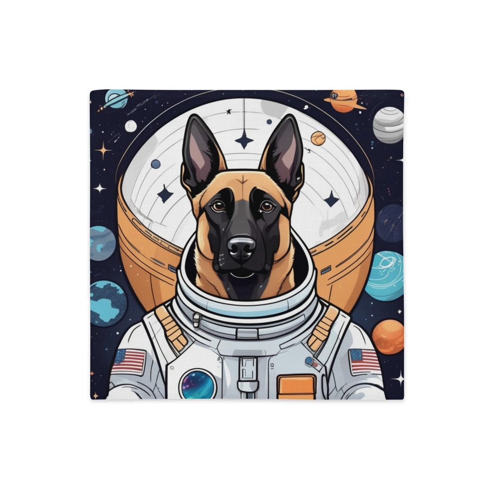 PugMug Custom Belgian Malinois Premium Pillow Case