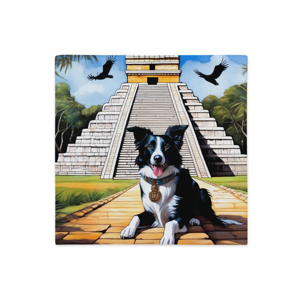 PugMug Custom Border Collie Premium Pillow Case