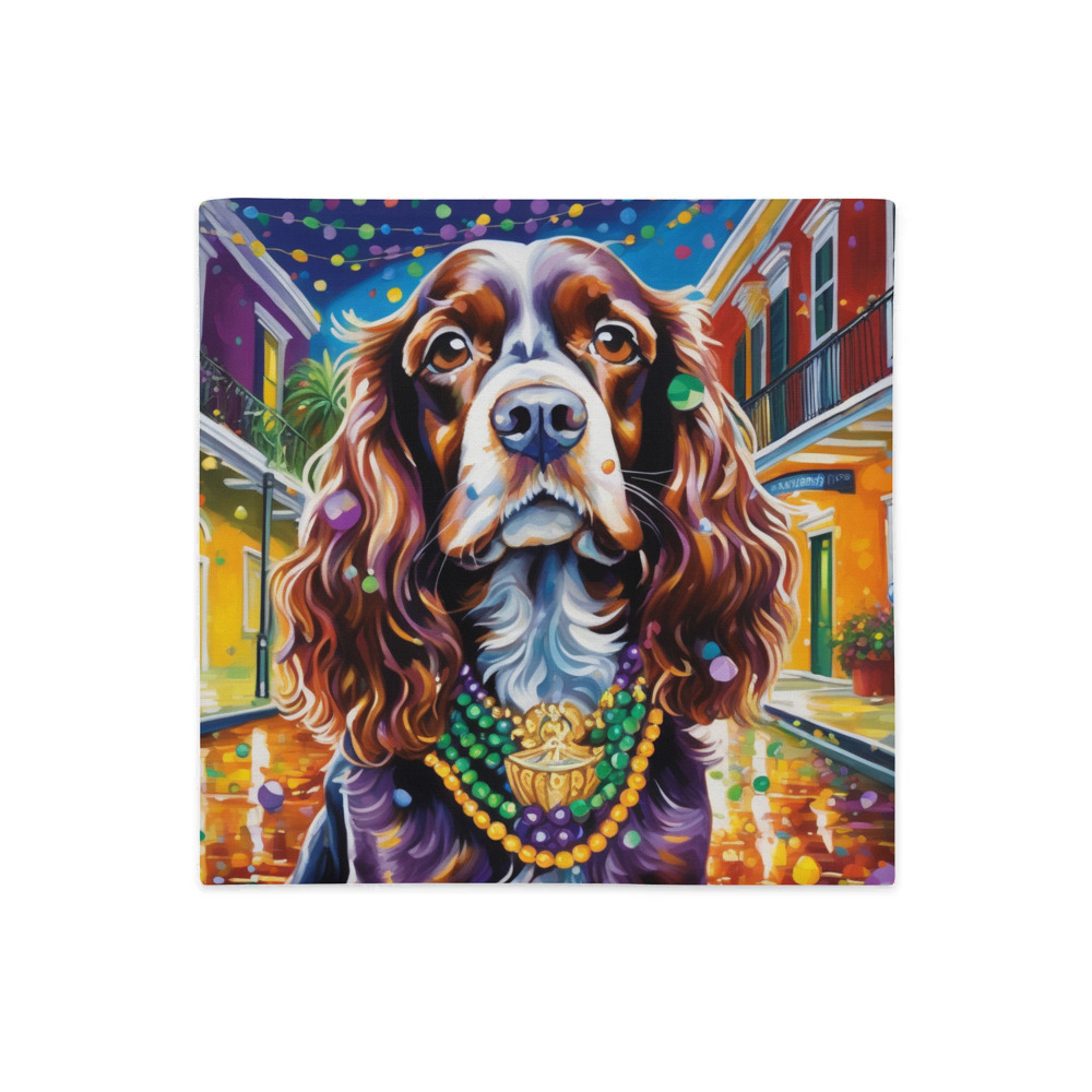 PugMug Custom English Cocker Spaniel Premium Pillow Case