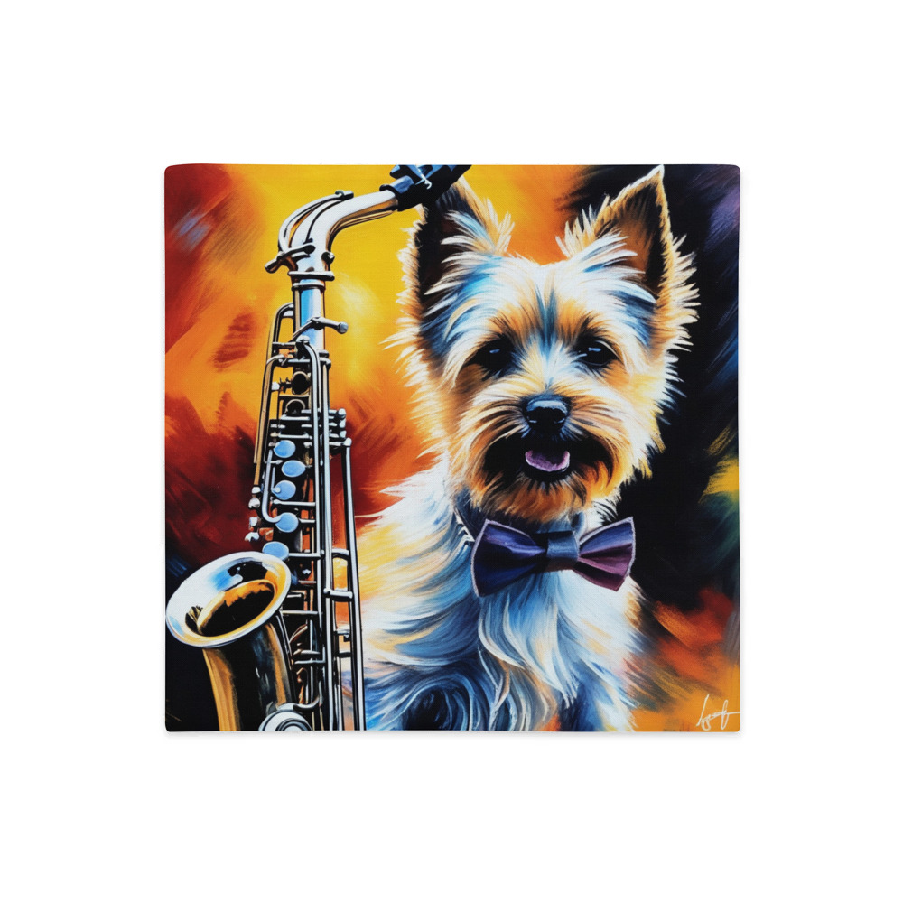 PugMug Custom Cairn Terrier Premium Pillow Case