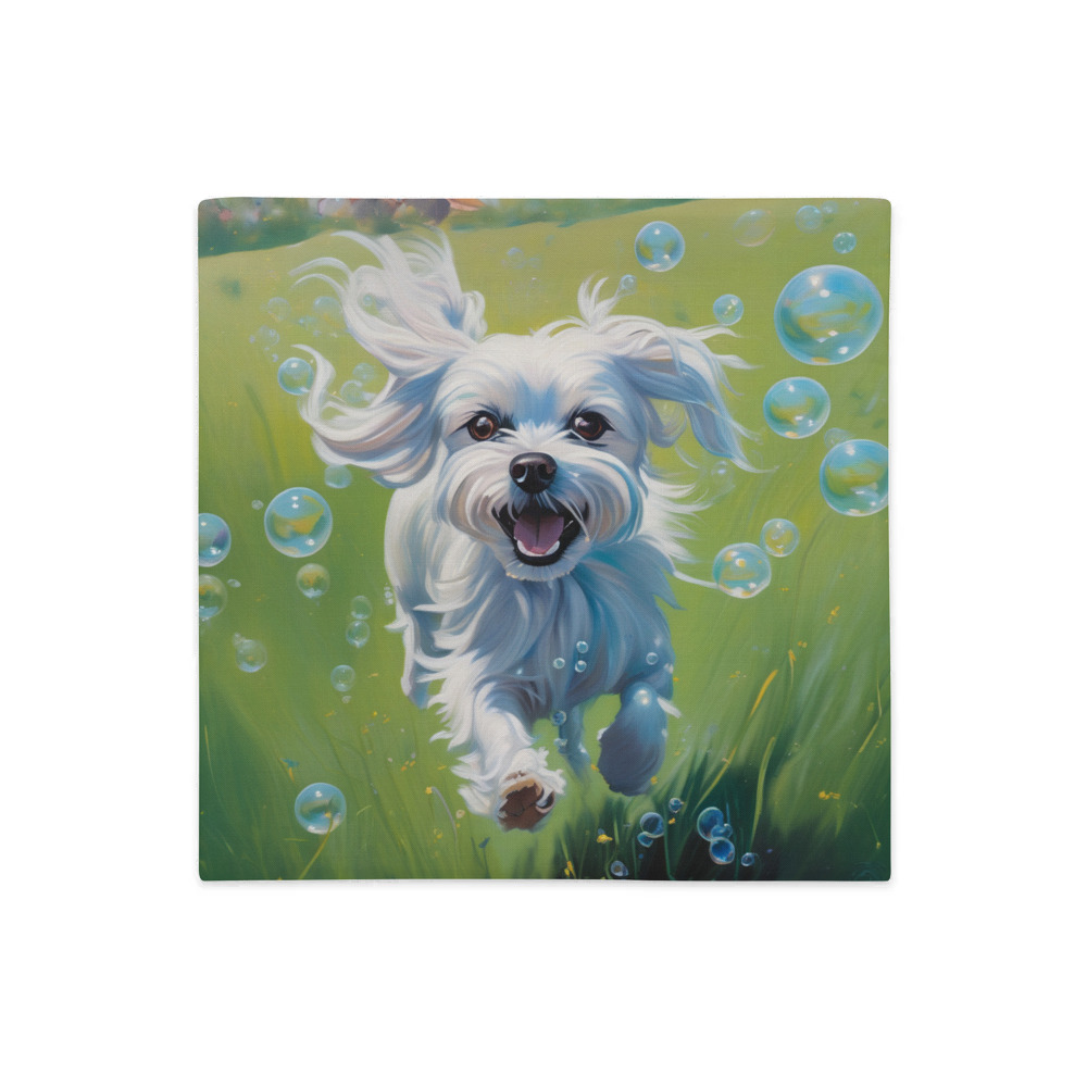 PugMug Custom Maltese Dog Premium Pillow Case
