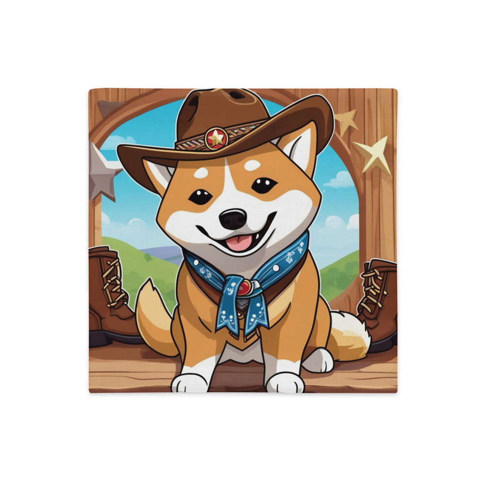 PugMug Custom Shiba Inu Premium Pillow Case