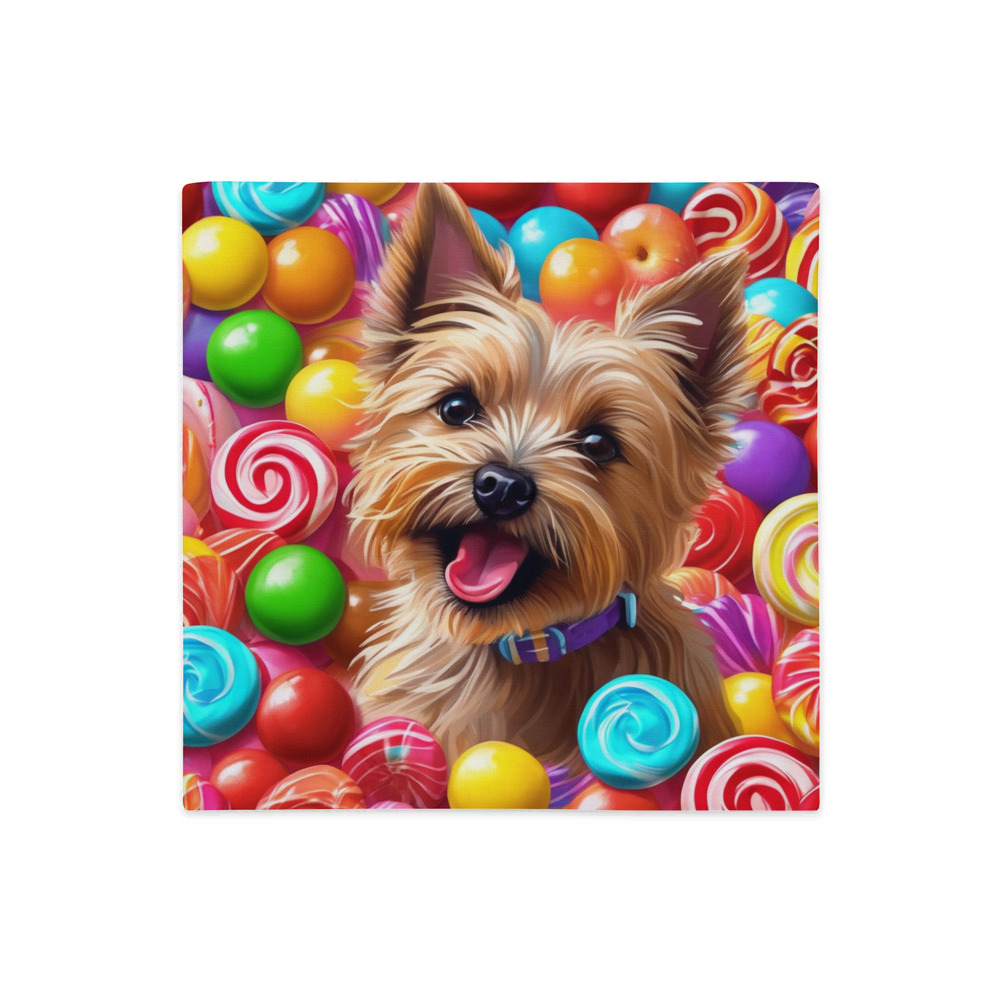 PugMug Custom Cairn Terrier Premium Pillow Case