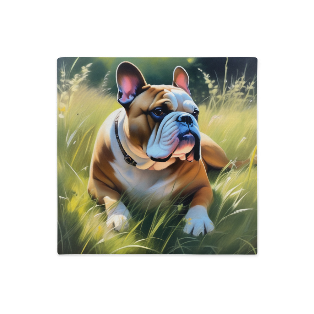 PugMug Custom Bulldog Premium Pillow Case