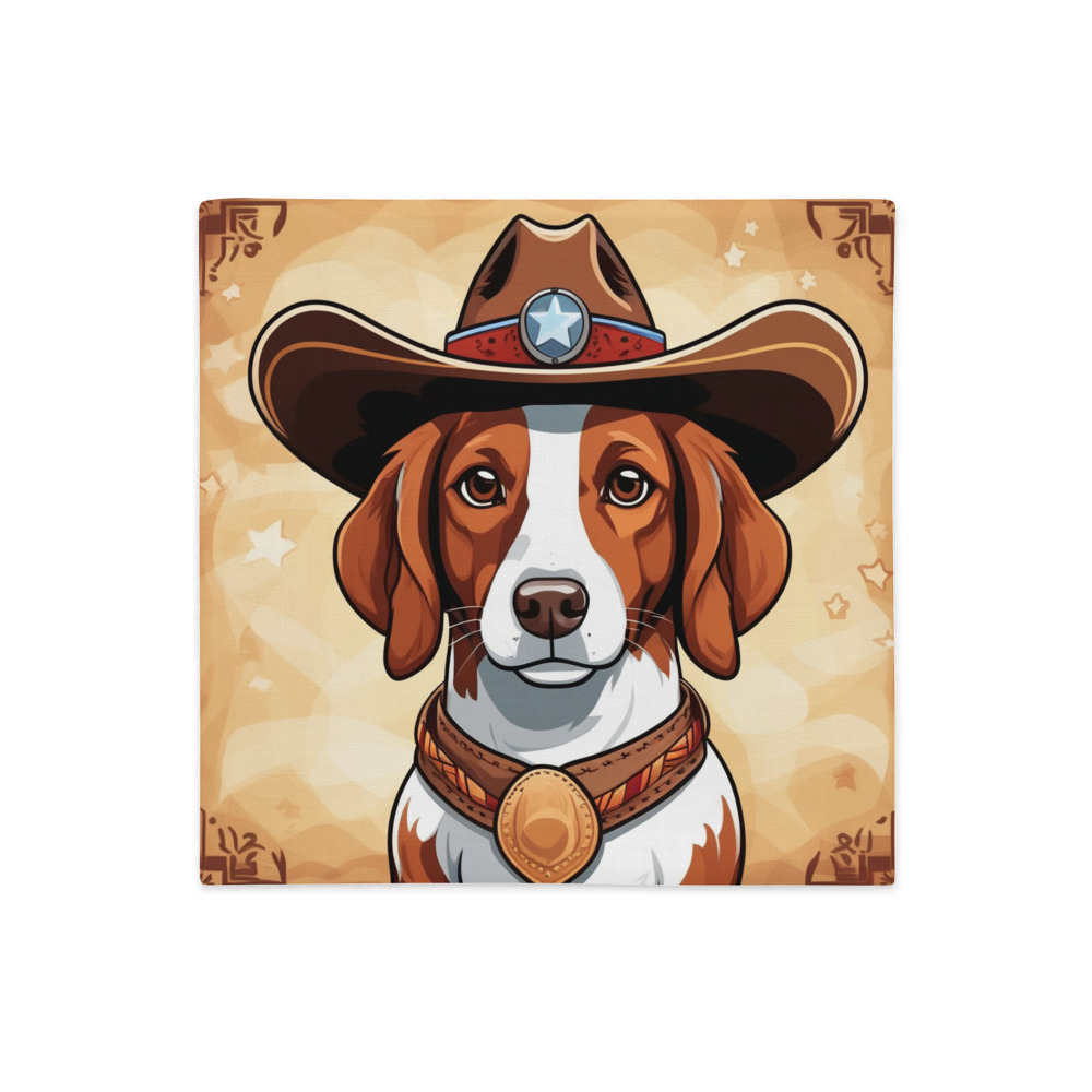 PugMug Custom Brittany Dog Premium Pillow Case