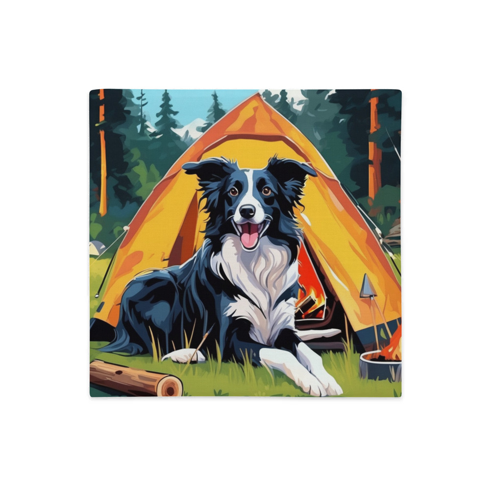 PugMug Custom Border Collie Premium Pillow Case