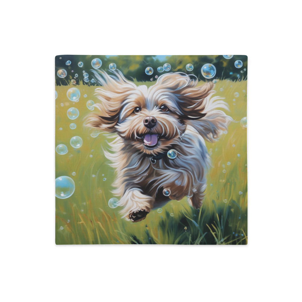 PugMug Custom Tan Havanese Dog Premium Pillow Case