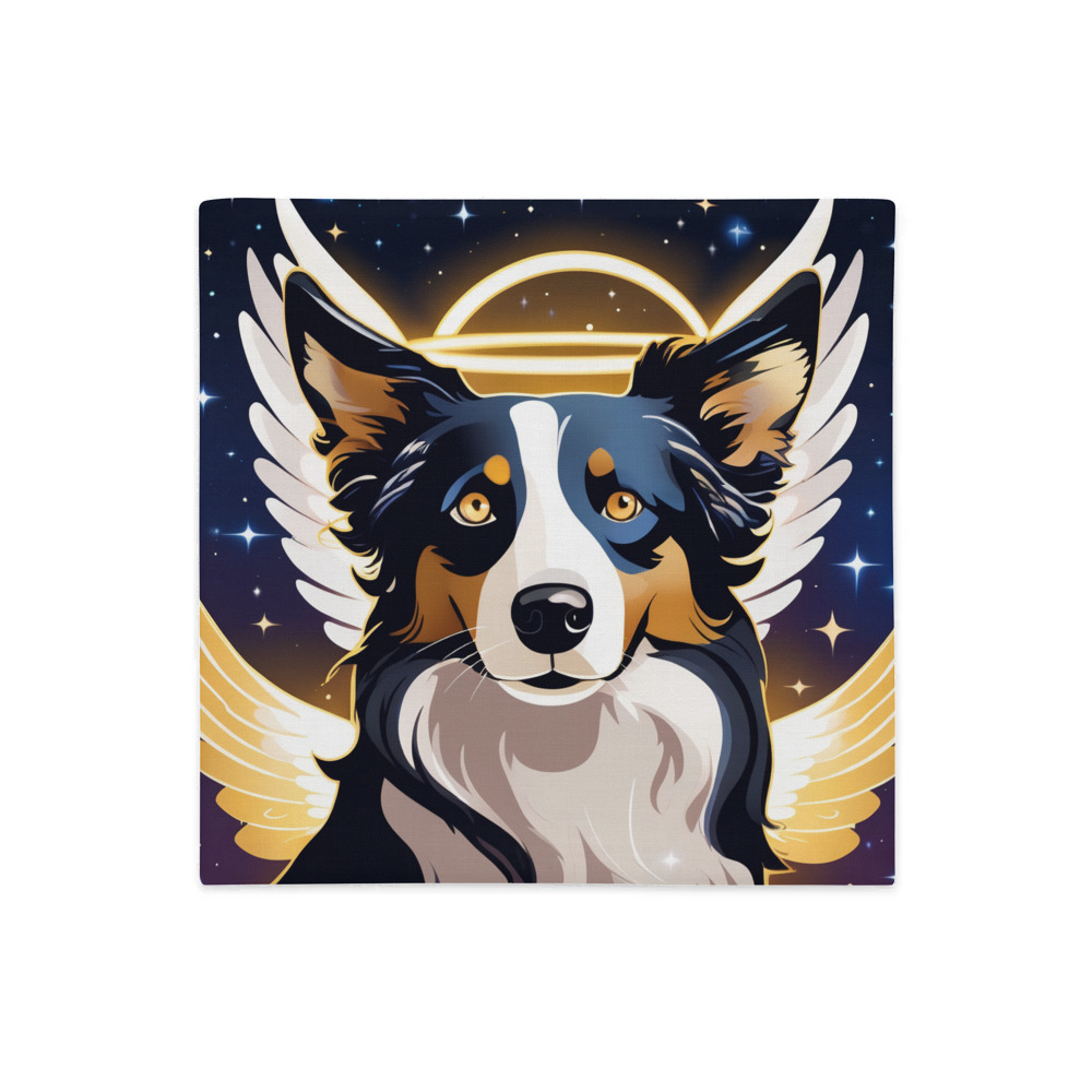 PugMug Custom Border Collie Premium Pillow Case