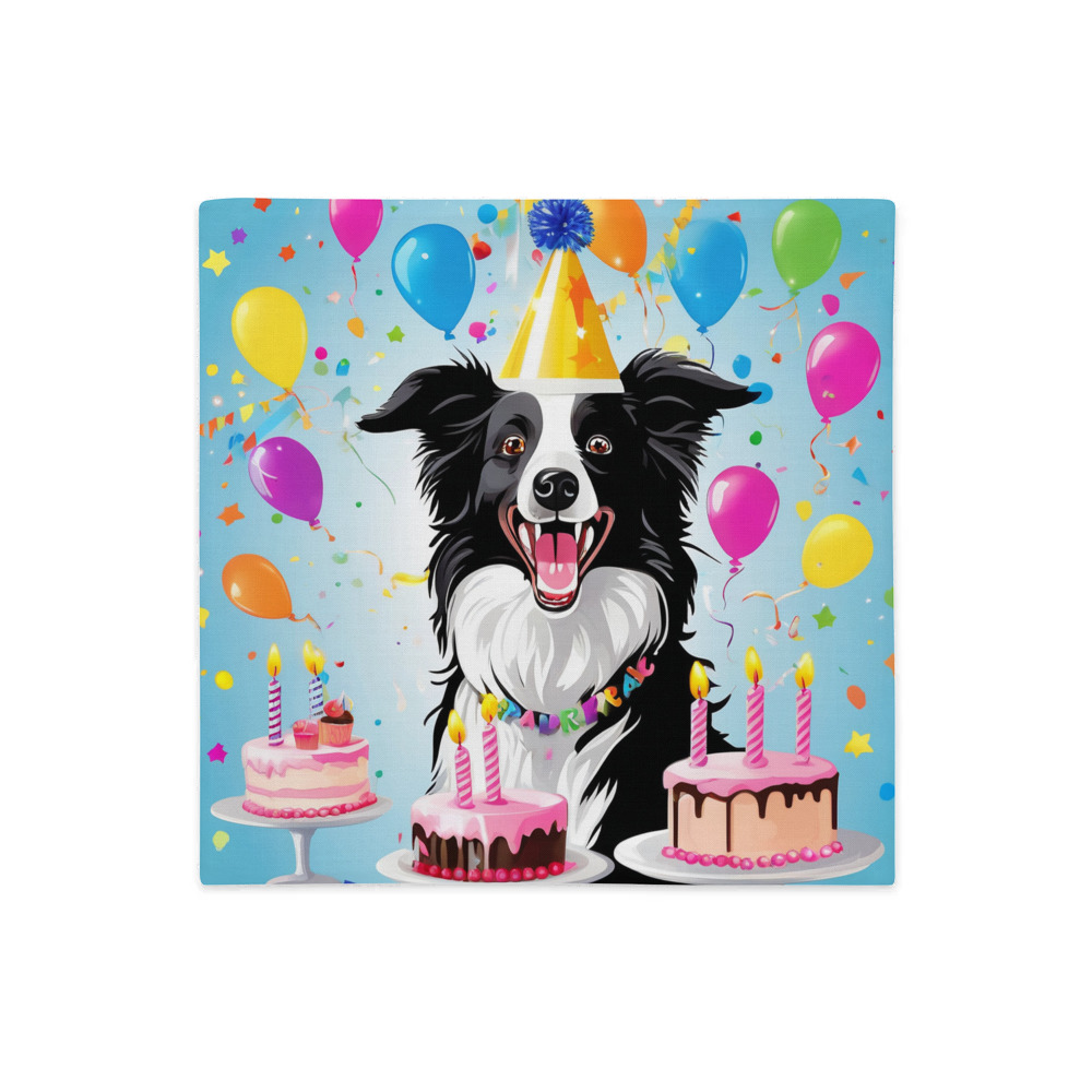 PugMug Custom Border Collie Premium Pillow Case