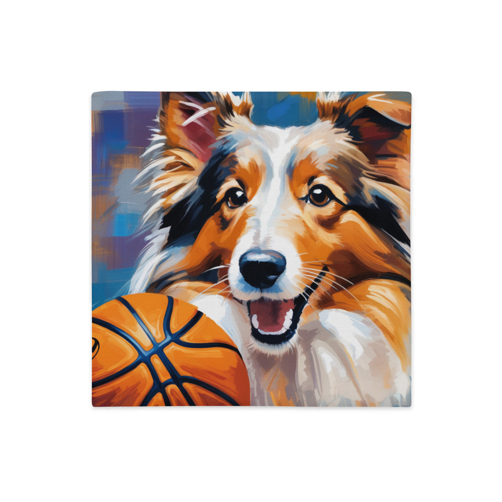 PugMug Custom Shetland Sheepdog Premium Pillow Case