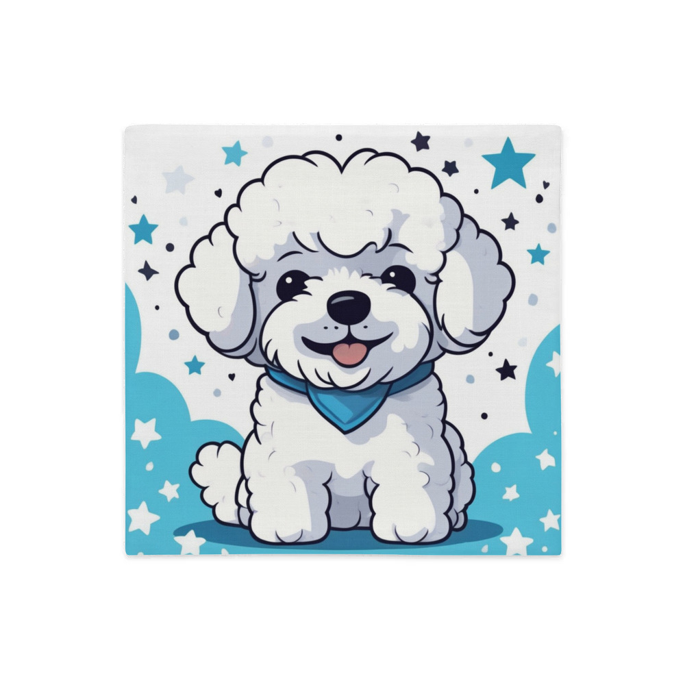 PugMug Custom Bichons Frise Premium Pillow Case