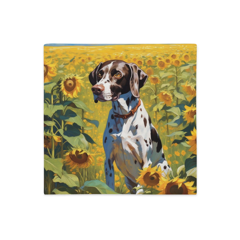 PugMug Custom Pointer Dog Premium Pillow Case