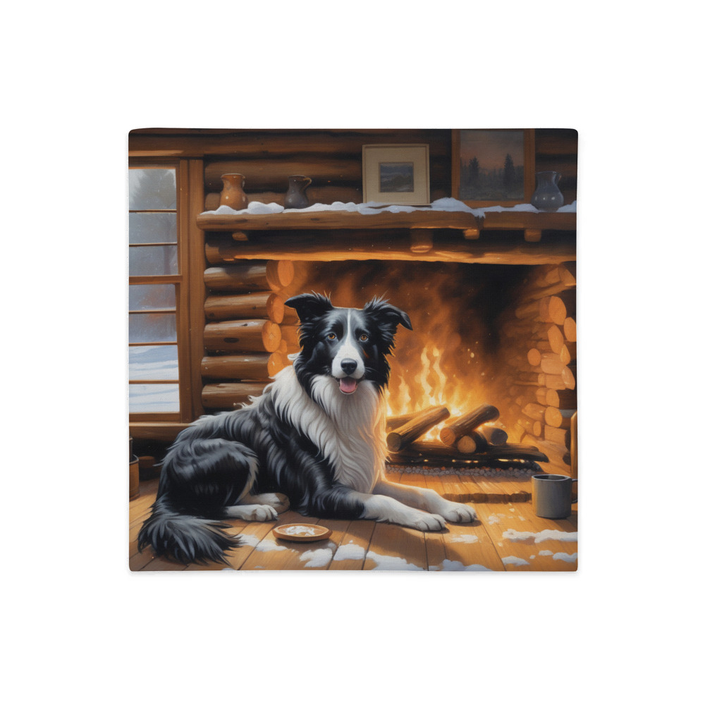 PugMug Custom Border Collie Premium Pillow Case