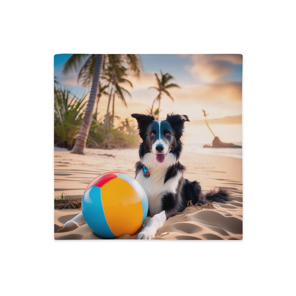 PugMug Custom Border Collie Premium Pillow Case