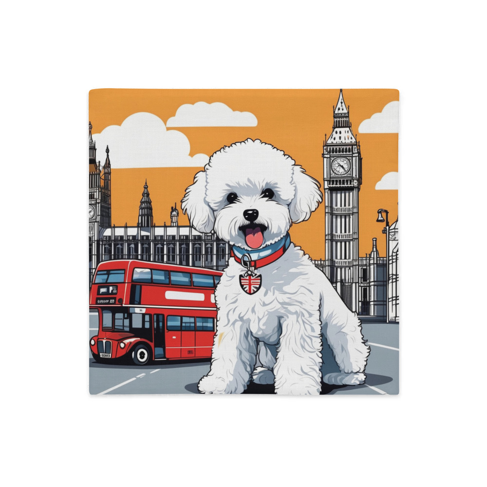 PugMug Custom Bichons Frise Premium Pillow Case