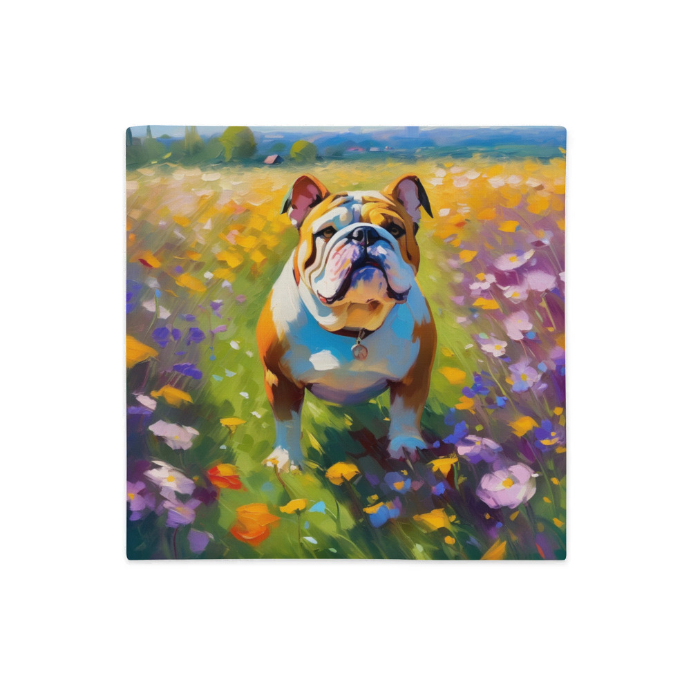 PugMug Custom Bulldog Premium Pillow Case
