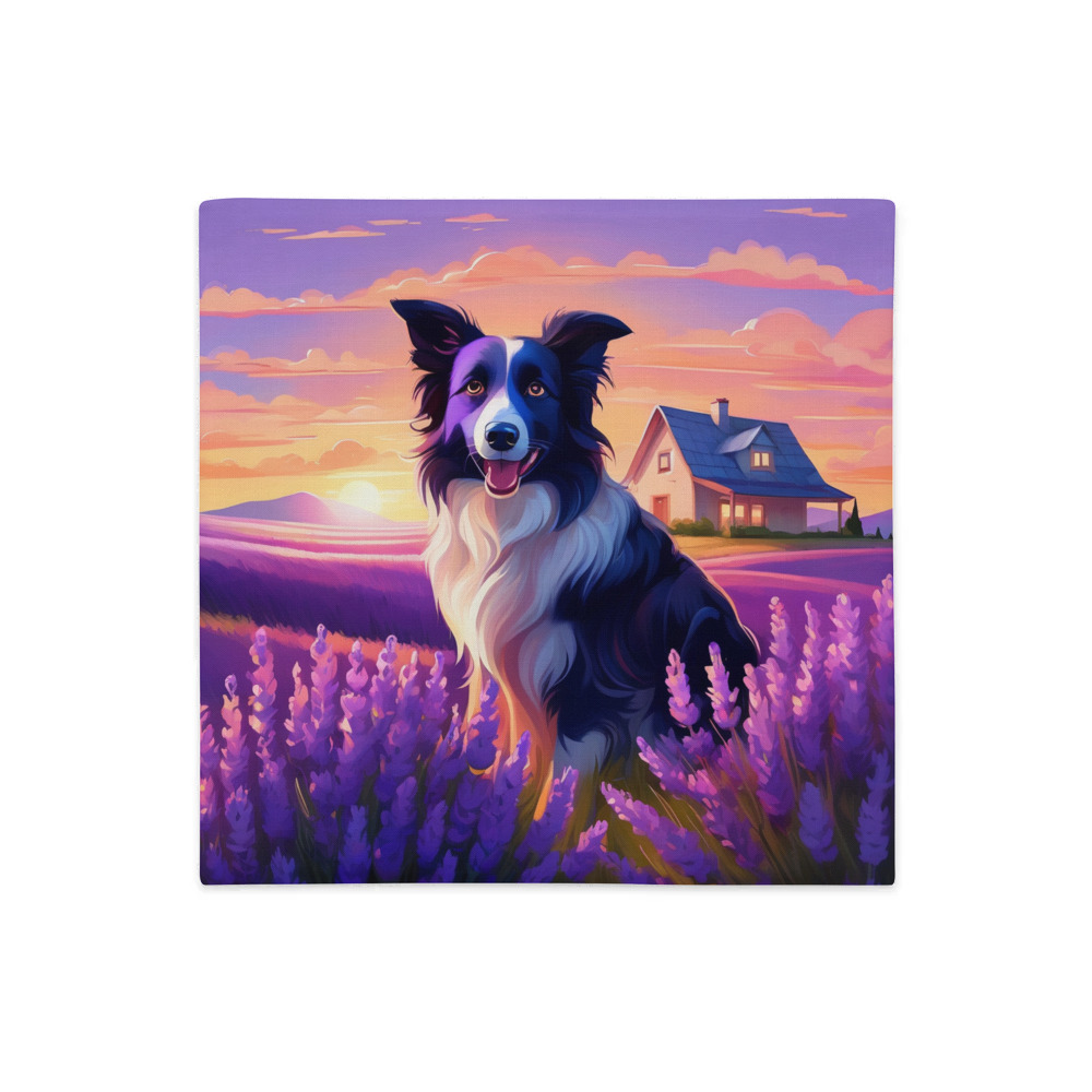 PugMug Custom Border Collie Premium Pillow Case