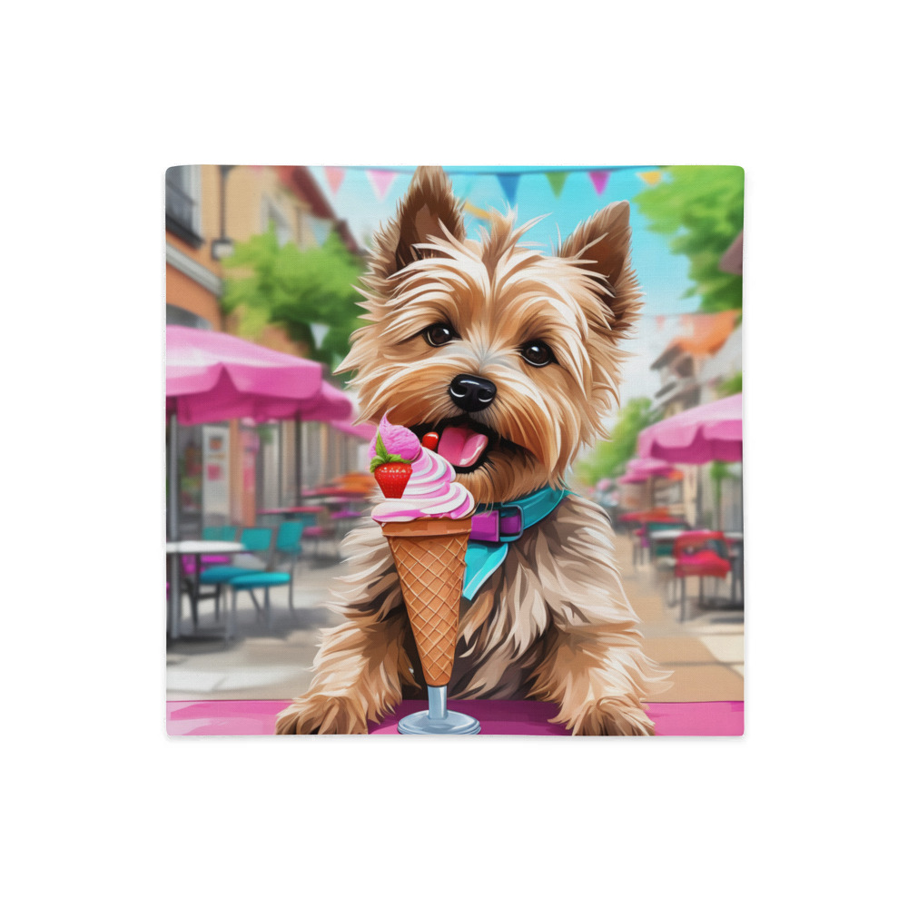 PugMug Custom Cairn Terrier Premium Pillow Case