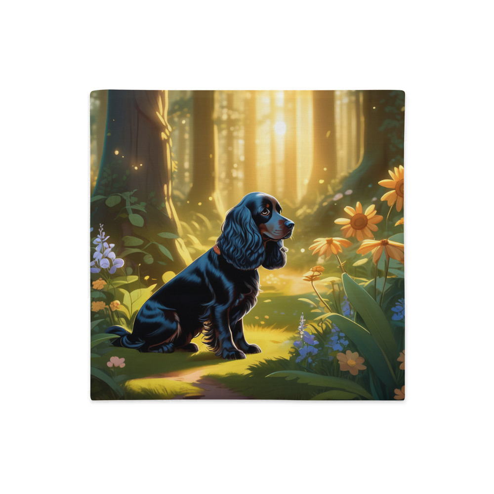 PugMug Custom Cocker Spaniel Premium Pillow Case