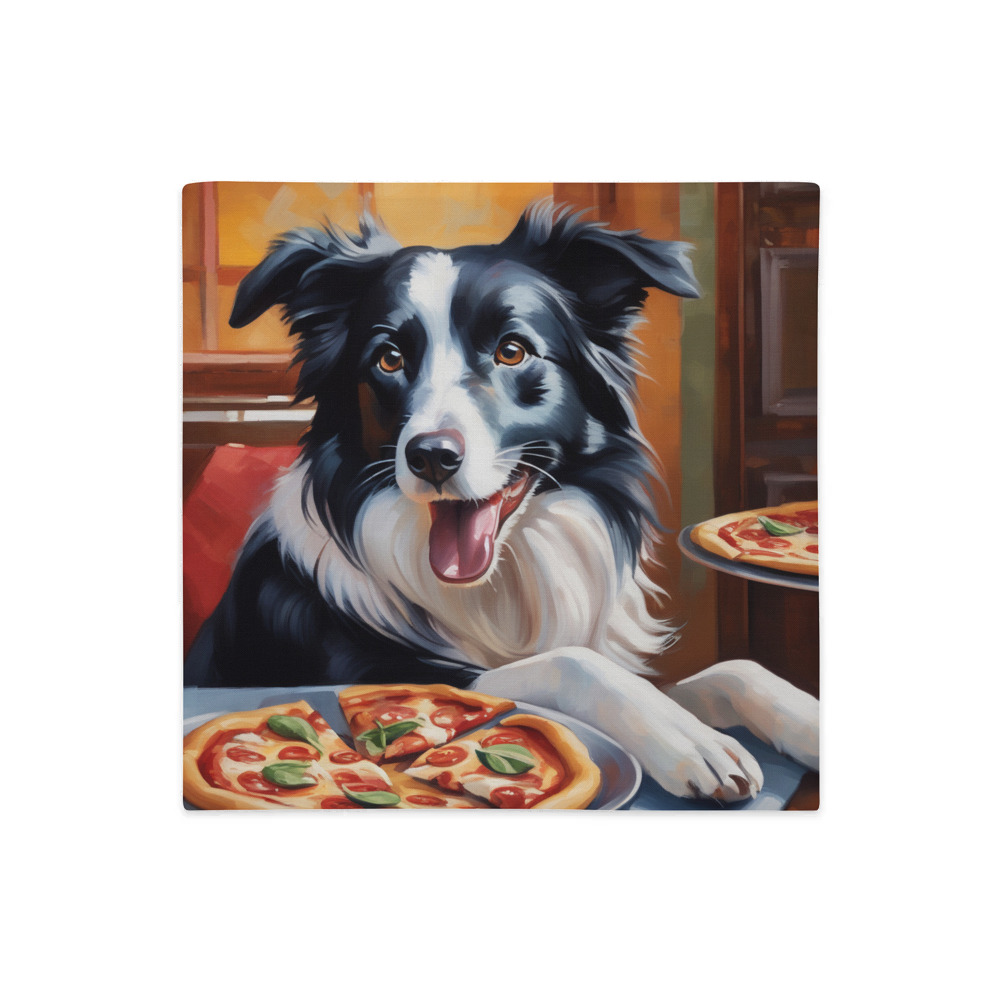 PugMug Custom Border Collie Premium Pillow Case