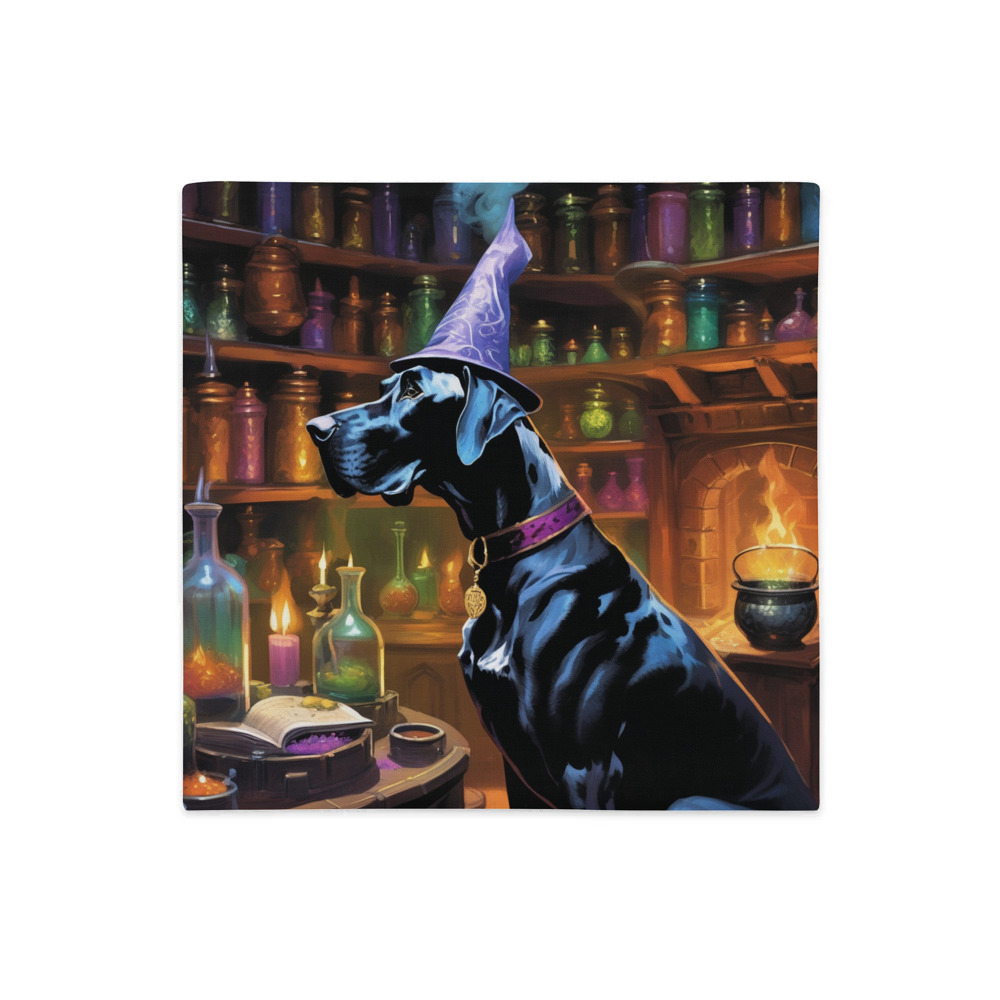 PugMug Custom Great Dane Premium Pillow Case