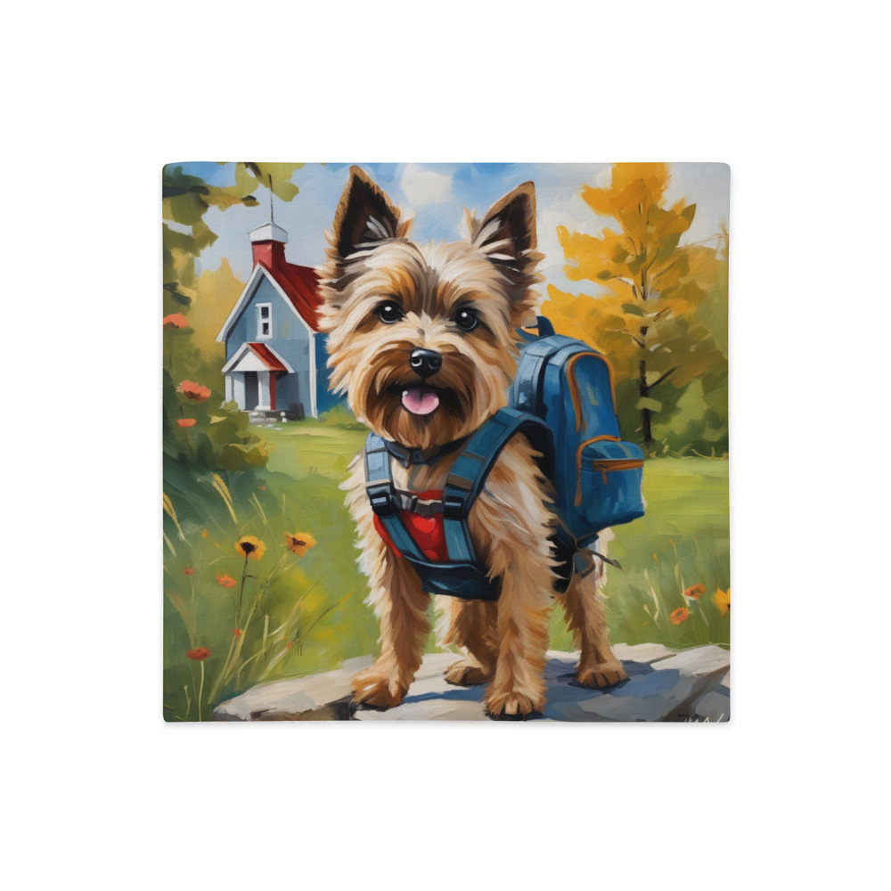 PugMug Custom Cairn Terrier Premium Pillow Case