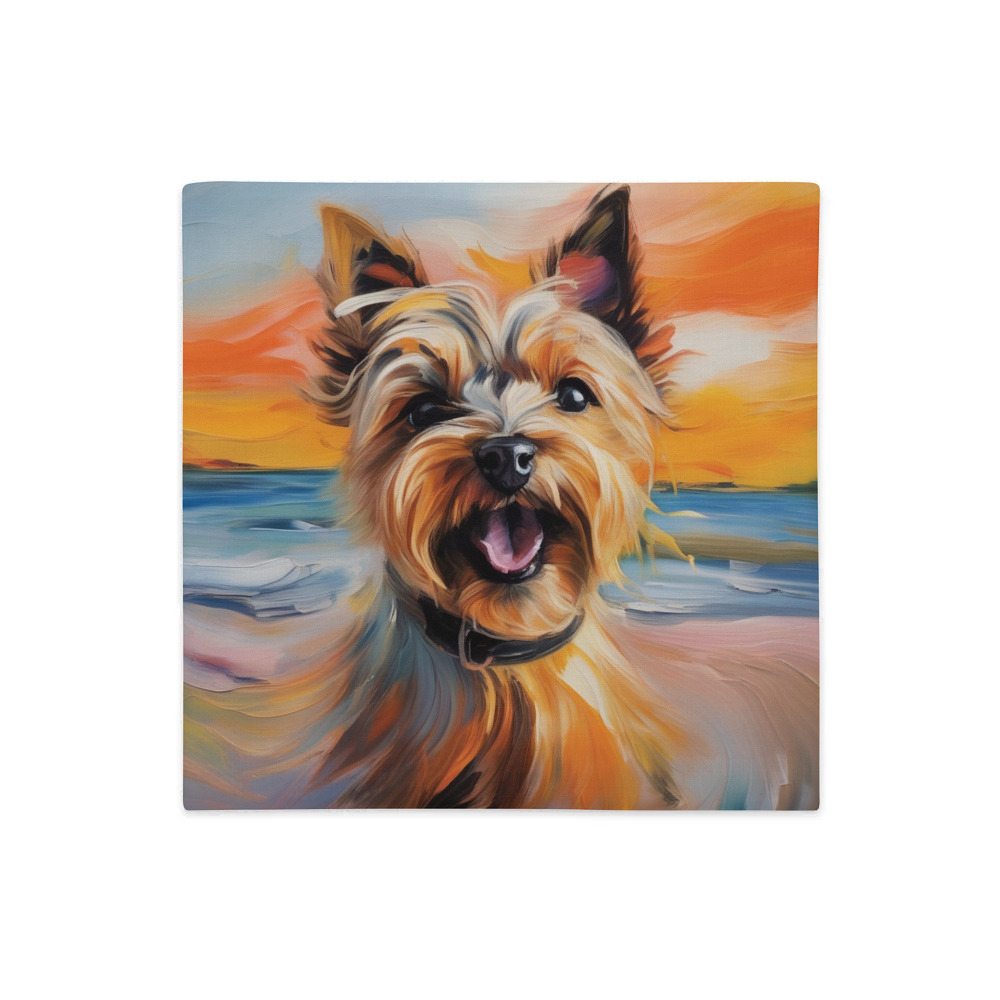 PugMug Custom Cairn Terrier Premium Pillow Case