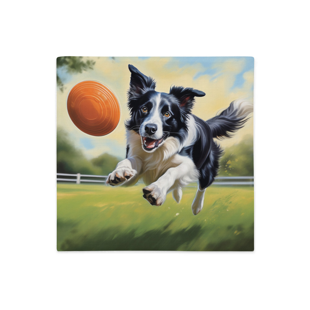 PugMug Custom Border Collie Premium Pillow Case